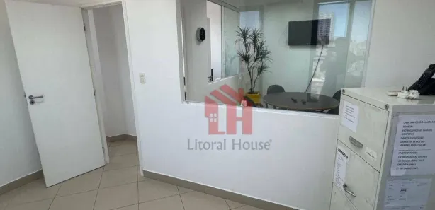Sala Comercial para venda ou aluguel, 61m² no Aparecida, Santos