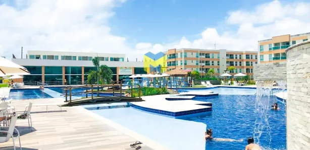Apartamento com 1 Quarto para alugar, 35m² no Porto de Galinhas, Ipojuca
