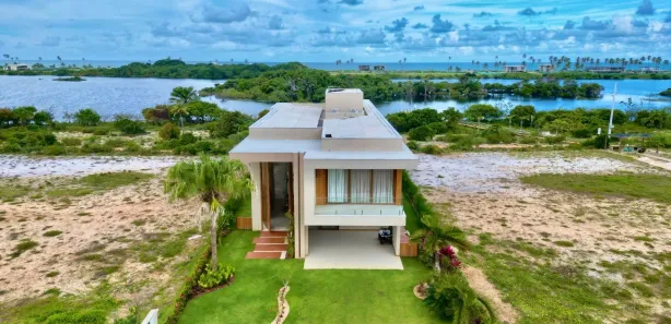 Casa de Condomínio com 6 Quartos para alugar, 564m² no Barra do Jacuípe, Camaçari
