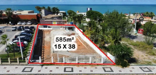 Lote/Terreno para venda ou aluguel, 585m² no Ponta Negra, Natal