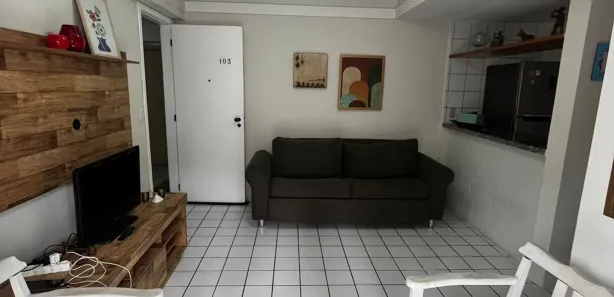 Apartamento com 1 Quarto para alugar, 43m² no Boa Viagem, Recife
