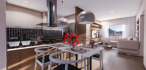 Apartamento com 1 Quarto à venda, 56m² no Enseada, Guarujá