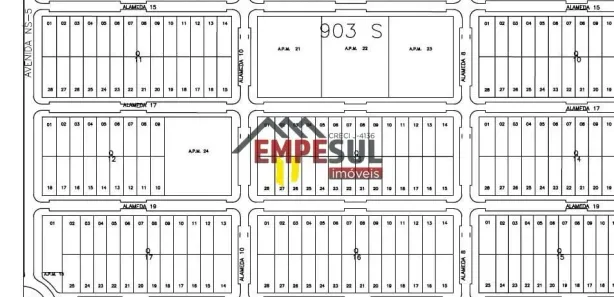 Sala Comercial à venda, 1320m² no Plano Diretor Sul, Palmas