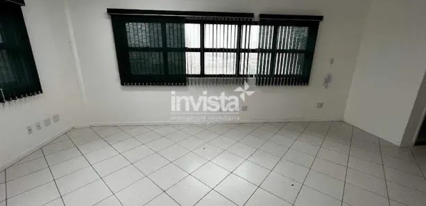 Sala Comercial para alugar, 38m² no Aparecida, Santos