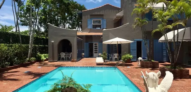 Casa com 5 Quartos para alugar, 487m² no Balneário Praia do Pernambuco, Guarujá