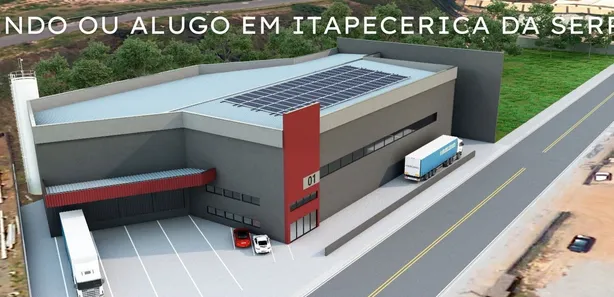 Galpão/Depósito/Armazém para venda ou aluguel, 2000m² no Parque Paraíso, Itapecerica da Serra