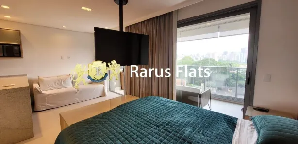 Flat com 1 Quarto para alugar, 50m² no Pinheiros, São Paulo