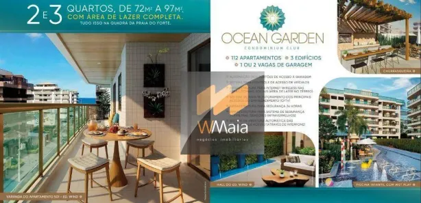 Cobertura com 2 Quartos à venda, 143m² no Vila Nova, Cabo Frio