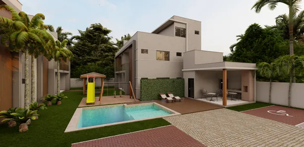 Apartamento com 3 Quartos à venda, 140m² no Buraquinho, Lauro de Freitas