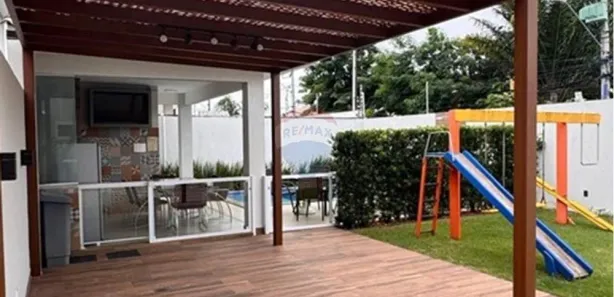 Casa de Condomínio com 3 Quartos para alugar, 117m² no Buraquinho, Lauro de Freitas