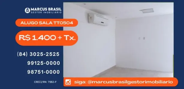 Sala Comercial para alugar, 34m² no Lagoa Nova, Natal