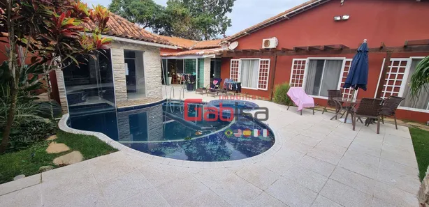 Casa de Condomínio com 4 Quartos para venda ou aluguel, 400m² no Praia do Siqueira, Cabo Frio