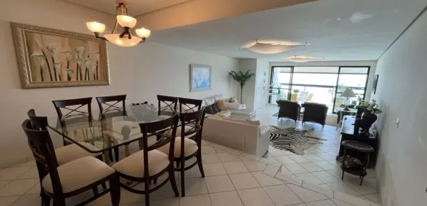 Apartamento com 3 Quartos para alugar, 184m² no Pitangueiras, Guarujá