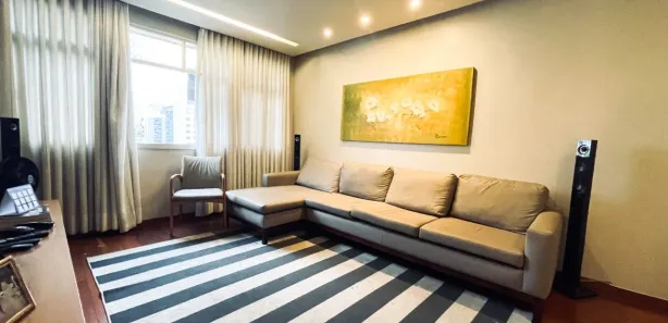 Apartamento com 3 Quartos à venda, 116m² no Savassi, Belo Horizonte