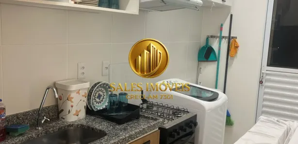 Apartamento com 2 Quartos para alugar, 53m² no Ponta Negra, Manaus