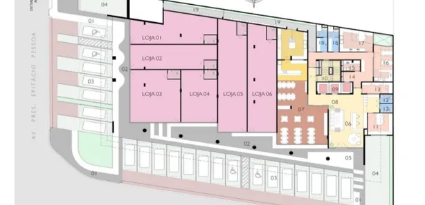 Ponto Comercial à venda, 85m² no Tambaú, João Pessoa