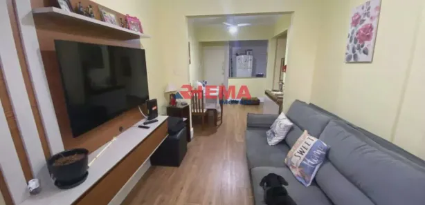 Apartamento com 1 Quarto à venda, 45m² no Boqueirão, Santos