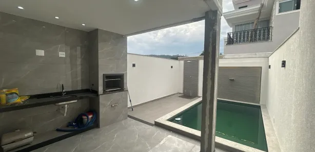 Casa de Condomínio com 3 Quartos à venda, 140m² no Campo Grande, Rio de Janeiro