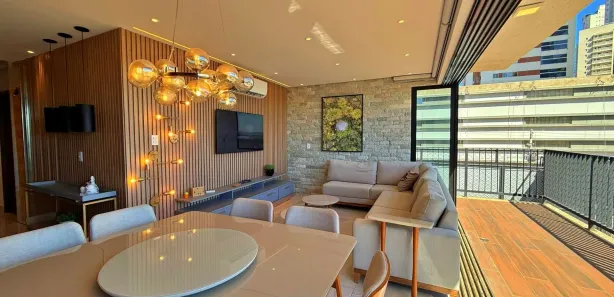 Apartamento com 3 Quartos à venda, 123m² no Graciosa - Orla 14, Palmas