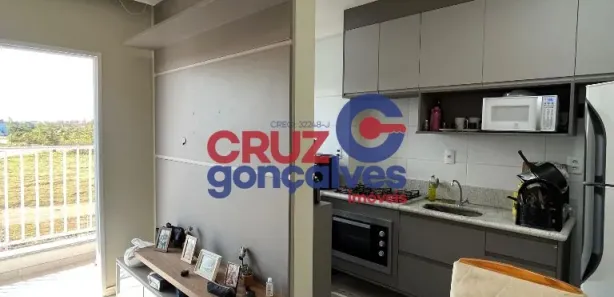 Apartamento com 2 Quartos para alugar, 48m² no Jardim Residencial das Palmeiras, Rio Claro