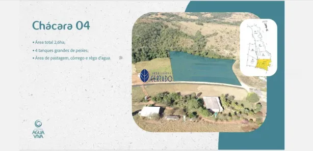 Fazenda/Sítio com 2 Quartos à venda, 450m² no , Gameleira de Goiás