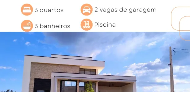 Casa de Condomínio com 3 Quartos para venda ou aluguel, 196m² no Thermas de Santa Bárbara, Águas de Santa Bárbara