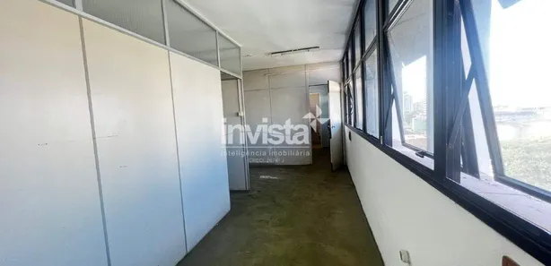 Sala Comercial para alugar, 142m² no Gonzaga, Santos