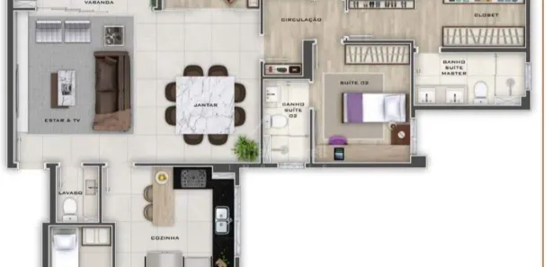Apartamento com 4 Quartos à venda, 144m² no Cruzeiro, Belo Horizonte