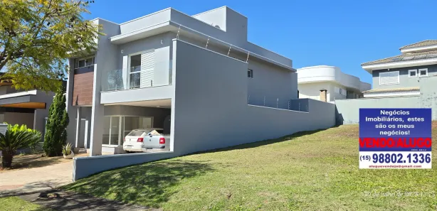 Casa de Condomínio com 5 Quartos para alugar, 305m² no Jardim Residencial Chácara Ondina, Sorocaba
