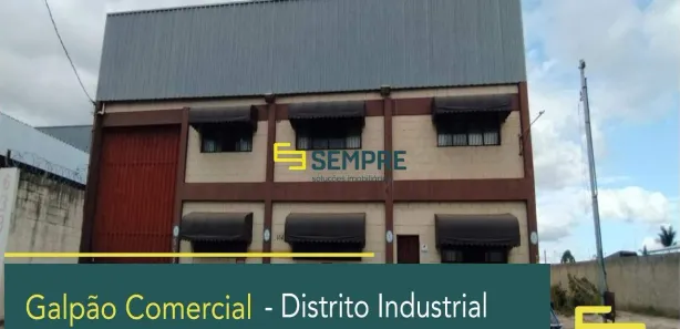 Galpão/Depósito/Armazém para alugar, 1280m² no Distrito Industrial Jardim Piemont Norte, Betim