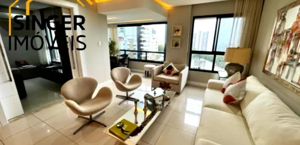 Apartamento com 4 Quartos à venda, 144m² no Chame-Chame, Salvador