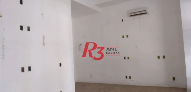 Sala Comercial para alugar, 46m² no Gonzaga, Santos