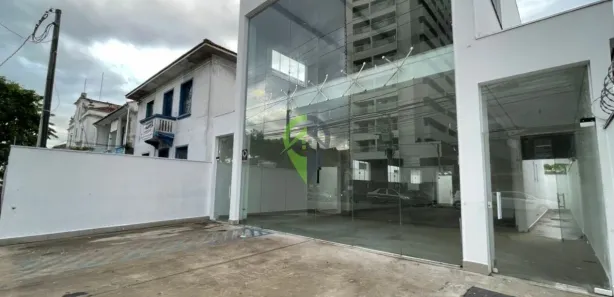 Sala Comercial para alugar, 270m² no Macuco, Santos