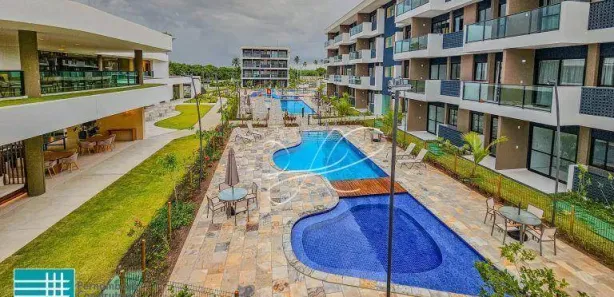 Flat com 1 Quarto para alugar, 33m² no , Ipojuca