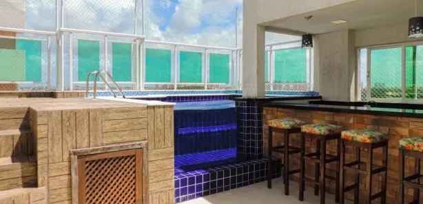 Cobertura com 2 Quartos para alugar, 129m² no Ponta Negra, Natal