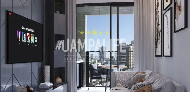 Apartamento com 2 Quartos à venda, 56m² no Bancários, João Pessoa