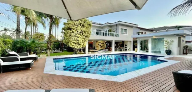 Casa de Condomínio com 5 Quartos à venda, 600m² no Enseada, Guarujá