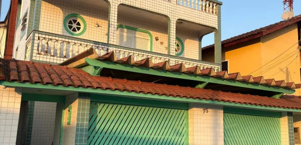 Casa com 1 Quarto para alugar, 119m² no Vila Santa Rosa, Guarujá