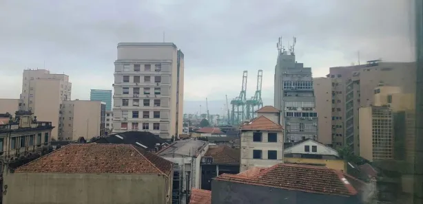 Sala Comercial para alugar, 28m² no Centro, Santos