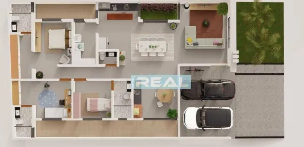 Casa de Condomínio com 3 Quartos para venda ou aluguel, 165m² no Parque Brasil 500, Paulínia