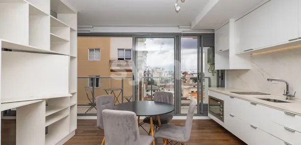 Apartamento com 1 Quarto para alugar, 39m² no Alto da Rua XV, Curitiba