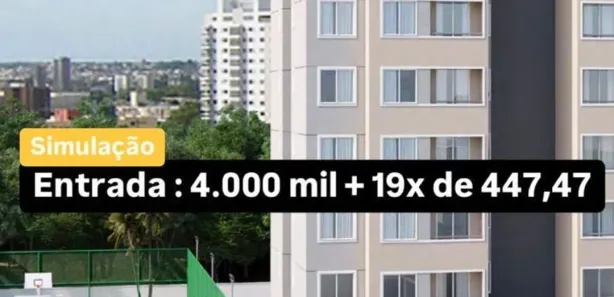 Apartamento com 2 Quartos à venda, 60m² no Alvorada, Manaus