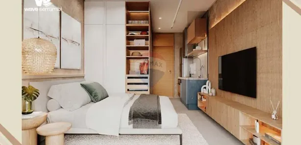 Apartamento com 1 Quarto à venda, 21m² no Enseadinha, Ipojuca