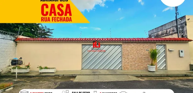 Casa de Condomínio com 3 Quartos à venda, 397m² no Adrianópolis, Manaus