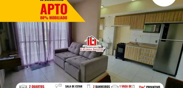 Apartamento com 2 Quartos para alugar, 71m² no Dom Pedro I, Manaus