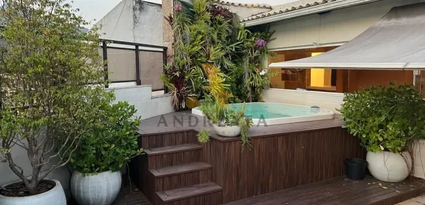Cobertura com 3 Quartos para alugar, 225m² no Barra da Tijuca, Rio de Janeiro