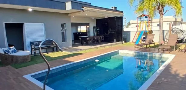 Casa de Condomínio com 3 Quartos para venda ou aluguel, 140m² no Ninho Verde II, Pardinho