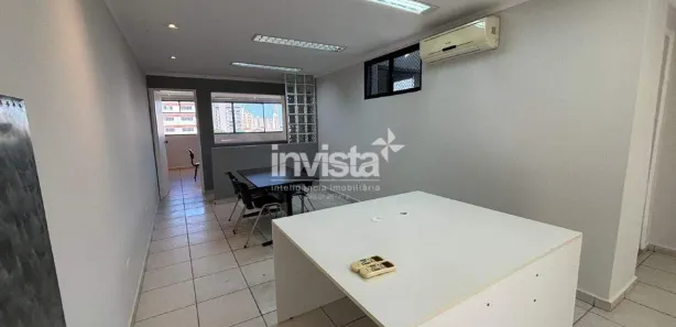 Sala Comercial para alugar, 79m² no Vila Belmiro, Santos