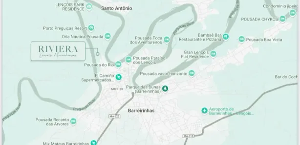 Lote/Terreno à venda, 250m² no , Barreirinhas