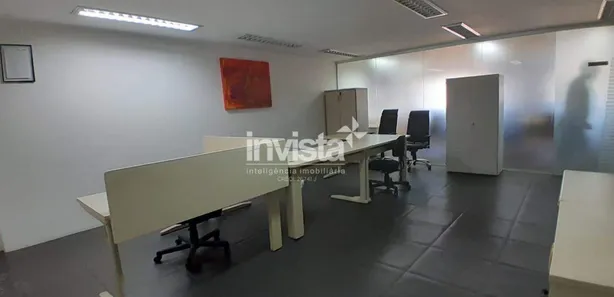 Sala Comercial com 2 Quartos para alugar, 184m² no Centro, Santos